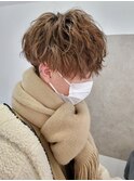 韓国マッシュツイストスパイラルパーマ無造作ニュアンスマッシュ