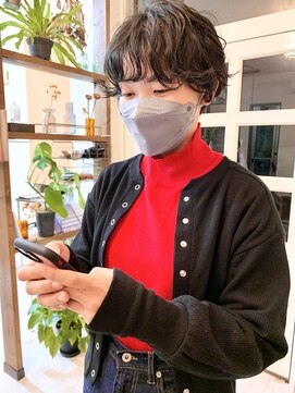 テオト(teoto.) ショート×パーマ