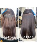 【髪質改善】縮毛矯正/艶髪/ストレート/美髪
