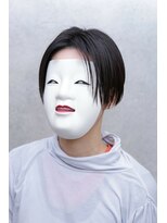 コマ(coma)&nbsp;センターパート刈り上げ女子リヴァイヘア【coma中野】