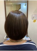 30代40代50代ショートグラボブ【髪質改善/白髪ぼかし/百合ヶ丘】