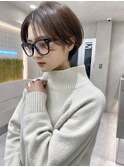 10代20代30代ショートボブ髪質改善丸みショート似合わせカット