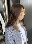 インナーブロンド+韓国風