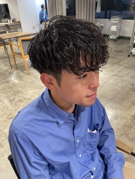 ザ オーダー(THE ORDER) パーマメンズカットツイストスパイラルパーママレットカット