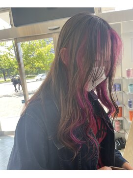 コワファースト 大分(COIFF1RST) インナーピンクバイオレット