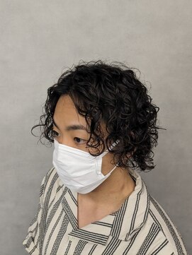 ソアー 新大阪(SOAR) ロングセンターパート波巻きスパイラルパーマ【新大阪】