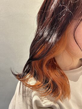 ニコ(NICO) オレンジインナーカラー