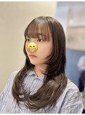 おすすめ/ロングレイヤーウルフヘア/可愛い