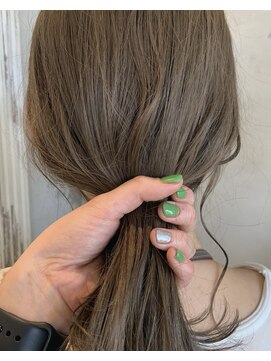 エマヘアープラス 下郡店(Emma Hair plus) 【REI】オリーブベージュ
