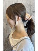 顔周りカット/韓国風ヘア