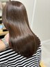 【川崎初】カット+ダメージケアカラー＋oggiotto髪質改善《芯から潤う7種》