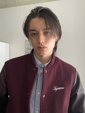 メゾンアクア 表参道(Maison ACQUA) =メンズボブ/ダークアッシュ/ニュアンスパーマ/MAN’S HAIR