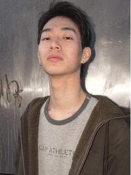 ココ 原宿(KOKO) スパイキーショートアップバングメンズショート黒髪