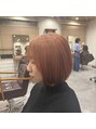 リトル リンク 福岡(little×link) ブリーチカラーで作る艶のある暖色カラーもおすすめです♪