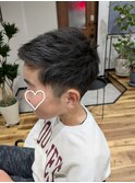 ツーブロックでスッキリかっこよく♪