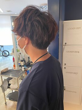 コワファースト 大分(COIFF1RST) アッシュブラウンカラー！刈り上げマッシュstyle