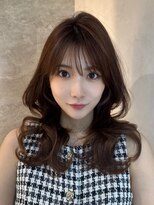 ロンド ルージュ 銀座店(Lond rouge)&nbsp;髪質改善縮毛矯正レイヤーカット顔周り前髪韓国ミニウルフ/銀座