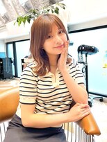 ロンド レグリーズ 立川(Lond leglise)&nbsp;ミニウルフレイヤーカット顔周りカット前髪カット韓国ボブ/立川