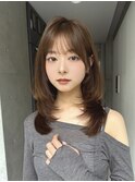 前髪カットサイドバングワイドバングフルバング前髪おくれ毛
