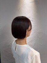 マーレ(MARLE./)&nbsp;ぱつっとかわいい切りっぱなしボブ