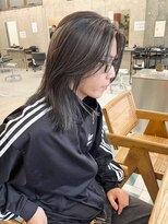 ノエ(noe)&nbsp;サーフカール/スパイキーショート/ブルーブラック/栄h24