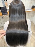 美髪矯正で自分史上最高のうる艶♪