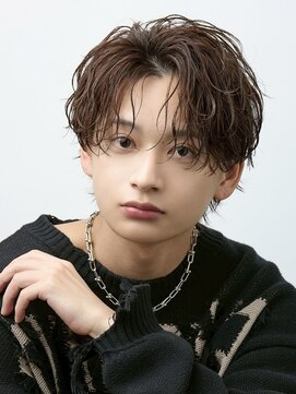 オーシャントーキョー 渋谷(OCEAN TOKYO) フェザーパーマシャドウパーマカルマパーマセンターパート