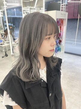 スウィープ 札幌大通(sweep) 透明感シルバーグレージュで垢抜け☆札幌大通