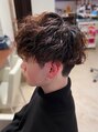 ヘアーショップ エヌアンドエー 越谷店(hair shop N&A) 繋ぎが綺麗なレッド系グラデーションカラー