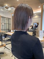 ヘアーエスクールステラ(hair S.COEUR stella)&nbsp;ヘイリーボブ/切りっぱなしボブ/大阪枚方美容室