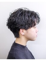 エルレ(Elure)&nbsp;マッシュショート#パーマ#黒髪#ブリーチなし#浜松#浜北#磐田