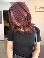 ナジック(749)&nbsp;ブリーチ1回☆レッドブラウン