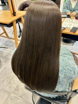 髪質改善カラー