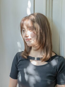 アジュール 倉敷店(Azule) Azule/ミディアムレイヤー/ナチュラルブラウン