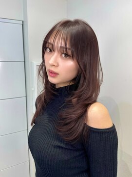 オニキス(ONYX) T25バタフライレイヤーカット縮毛矯正髪質改善ストレート表参道