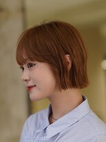 ワン 辻堂(one)&nbsp;オリーブベージュ/ウェットヘア /レイヤーカット /辻堂