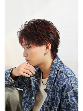 オーシャントーキョー 仙台(OCEAN TOKYO) フェザーショートニュアンスパーマセンターパートツーブロック