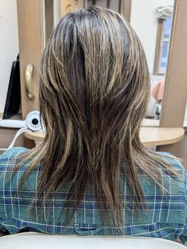 リンクス ヘアスタジオ 【高岡／リンクス】ウルフカット