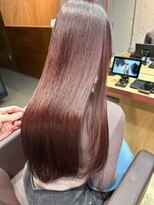 イロ ジェイアール JR奈良店(IRO)&nbsp;ベリーピンク×髪質改善トリートメント【大人可愛い艶髪韓国風】