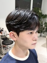 ノラ ウメダ(NORA UMEDA)&nbsp;韓国ヘア シースルーマッシュ×毛流れマッシュ×ダウンパーマ
