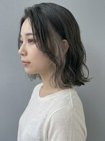 レセ 南柏店(Laissez)&nbsp;大人可愛い/インナーカラー/切りっぱなしボブ/レセ南柏