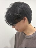 MEN’S HAIR/サーフカール/刈り上げセンターパート/伊勢崎