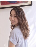 アッシュ 川崎店(Ash) グラデーションカラー グレージュ ブリーチあり