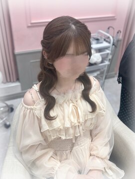 リアン(lien) ねじりハーフツイン♪