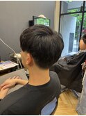 アップバングショート