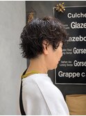 癖を生かしたニュアンスパーマ