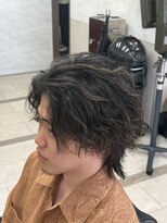 オアゾバーバー(OAZO BARBER) ミディアムパーマ/ツイストスパイラル/波巻きスパイラル/メンズ