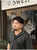フェード×ショートスタイル