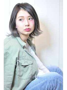 ヘアーブレイス(hair brace) ☆外国人風グレージュ×グラデーション×外ハネ☆