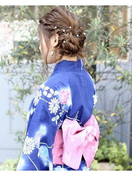 ネオリーブアイム 横浜西口店(Neolive aim) 浴衣着付け、ヘアセット、メイク 3